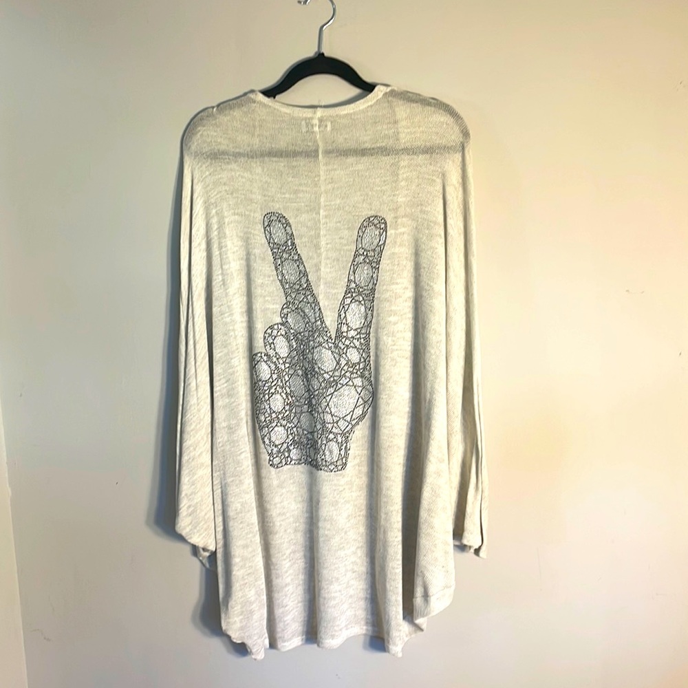Lauren Moshi Peace Cardigan